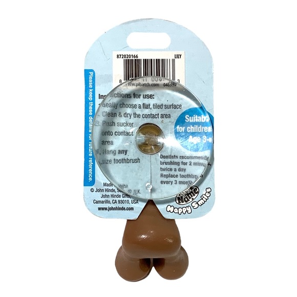 Happy Smiles Personalized Kids Toothbrush Holder Lily Monkey - Picture 2 of 4